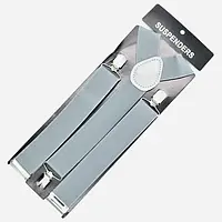 Подтяжки Weatro nw-pdtk-35y-019 180 см Серые (1848054326)