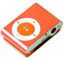 Mp3 плеєр під iPod Shuffle (копія) ПОМАРАНЧЕВИЙ SKU0000551
