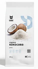 Кокосова стружка FINE 1-2,8 мм 500 г, COOKIT