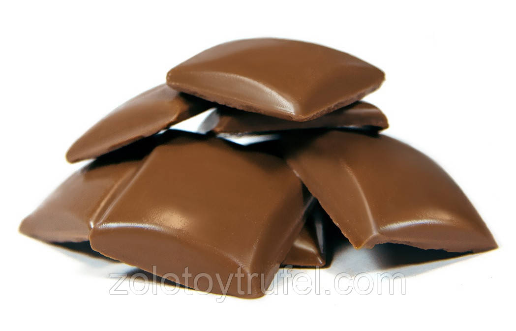Молочний шоколад 34 % у кубиках, 100 г, фото 1
