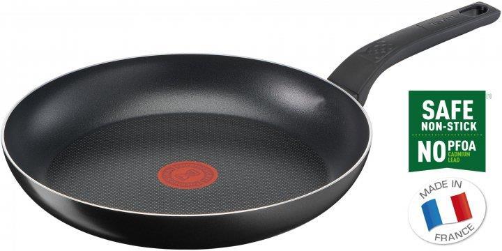 Сковорода Tefal Simply Clean, 26см, алюміній, бакеліт, чорний, B5670553