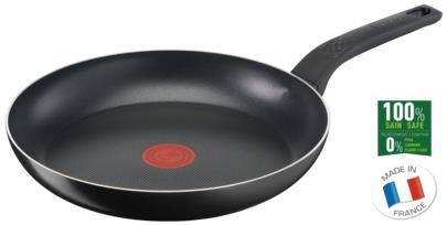 Сковорода Tefal Simply Clean, 28см, алюміній, бакеліт, чорний, B5670653