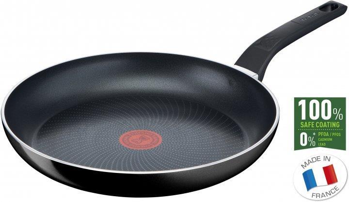 Сковорода Tefal Start&Cook, 24см, алюміній, чорний, C2720453