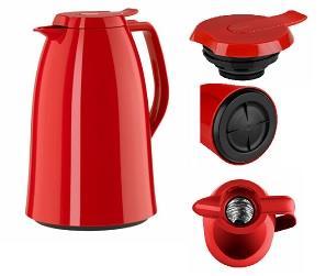 Термоглечик Tefal Mambo, 1500мл, t хол. 24г, гар.12г, пластик+скло, червоний, K3039212