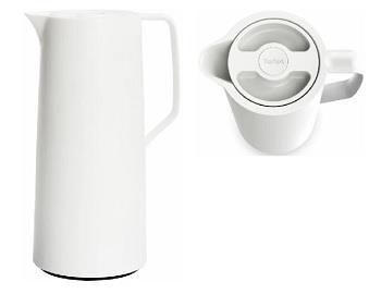 Термоглечик Tefal Motiva, 1л, пластик, скло, білий, N4170410
