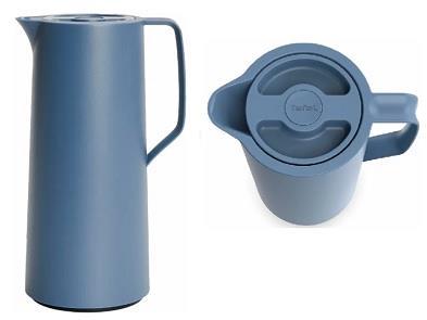 Термоглечик Tefal Motiva, 1л, пластик, скло, блакитний, N4170310