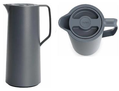 Термоглечик Tefal Motiva, 1л, пластик, скло, сірий-темний, N4170110