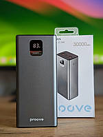 Портативная батарея (Power Bank) Proove Guardian 22.5W 30000mAh Metal Gray | Повербанк на 30000мАч 22.5Вт
