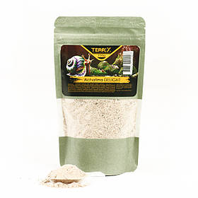 Мінерально - вітамінний комплекс, корм для равликів ахатин, архахатин, ліміколярій TerriX Achatina DELIGHT 150 г