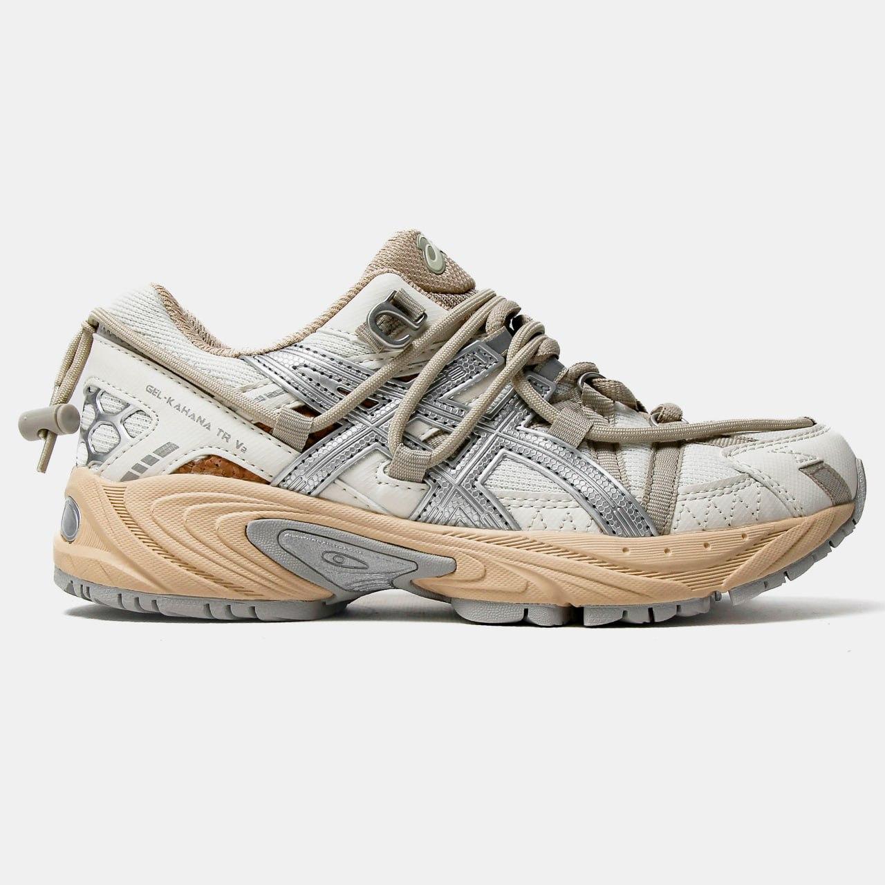 Кросівки чоловічі бежеві Asics Gel Kahana TR V2 'Cream Pure Silver' (16533), фото 1