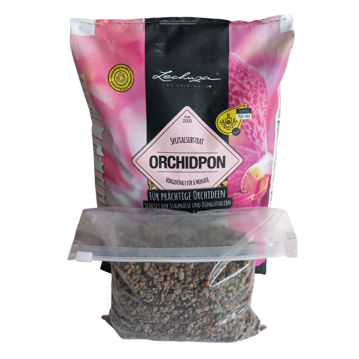 Субстрат Lechuza OrchidPON 1 л для орхідей (Лечуза) ручне фасування