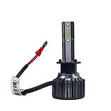 LED лампи H1 12-24V 50W 7600Lm 6000K (комплект 2 шт) – для авто, фото 4