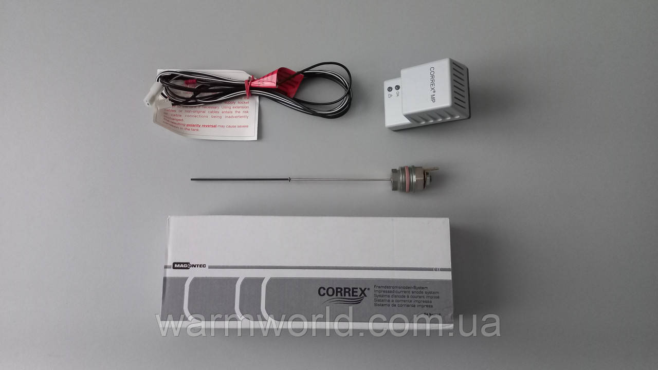 302042-1 Активний титановий анод з електроживленням M8 200 мм CORREX MP 2.3-900 Vaillant
