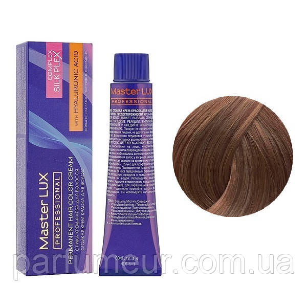 Master Lux фарба для волосся 8.76 Світло-русявий коричнево-фіолетовий 60 мл, фото 1