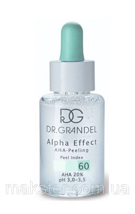 Пілінг з АНА-кислотами 20% Dr. Grandel Alpha Effect AHA-Peeling Index 60, 30 мл
