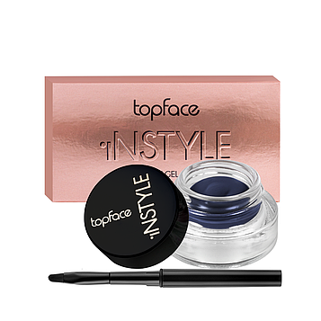 Підводка для очей гелевая topface Instyle Gel Eyeliner PT552 № 04 Синя