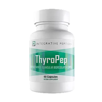 ThyroPep (60 caps) Пептиди для підтримки здоров’я щитовидної залози, 60 капсул, MFD 27/05/2024 + 2 роки, фото 1