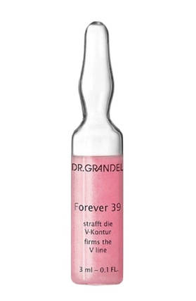 Ампула для обличчя, шиї та зони декольте з рубіновою пудрою Dr. Grandel Forever 39, 3 мл, фото 1
