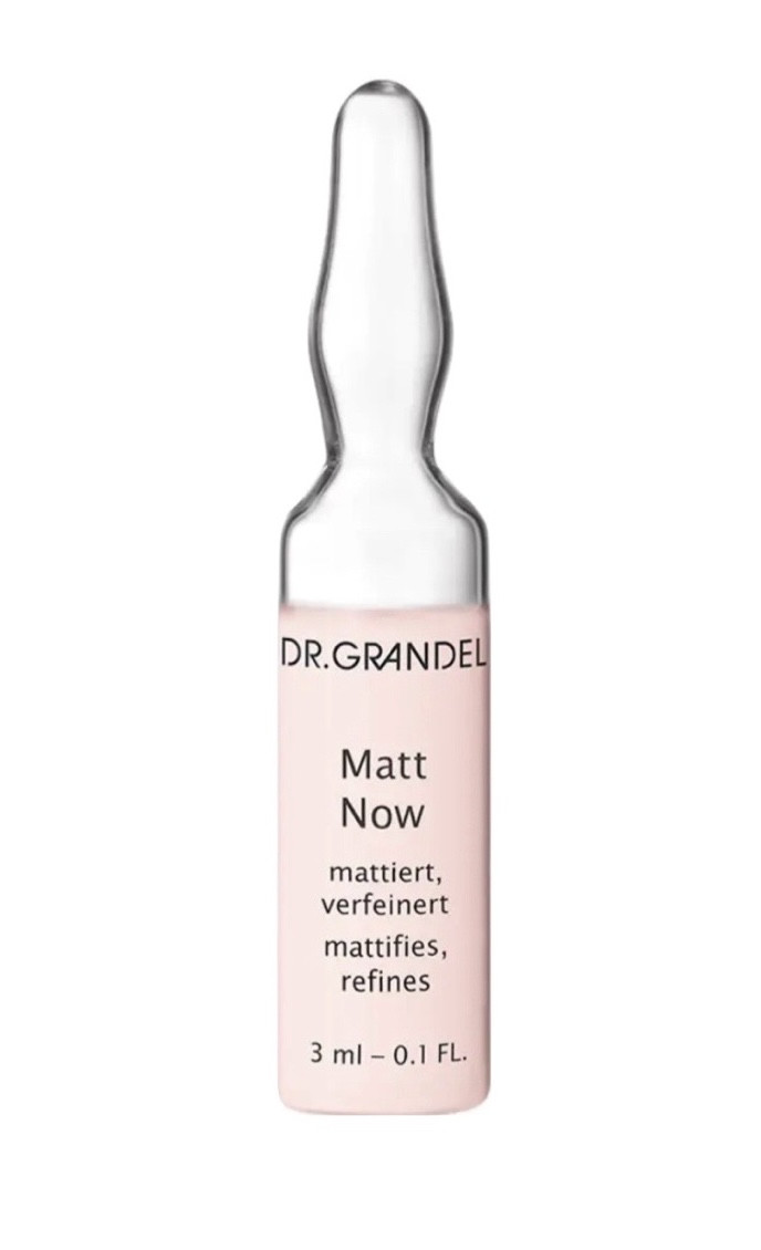 Ампула для обличчя, шиї та зони декольте з матуючим ефектом Dr. Grandel Matt Now, 3 мл
