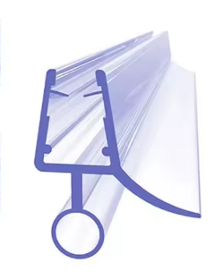 Ущільнювач для душових кабін U-09 під товщину скла 4-6 мм, фото 1