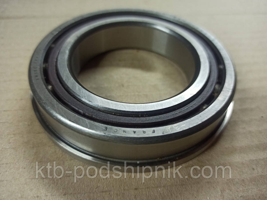 Підшипник 10T7011 (46111Е с бортиком) 55х90/94х18 (SNR) Франція, фото 1