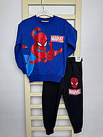Детский весенний костюм с Человеком-Пауком для мальчика 128 см.