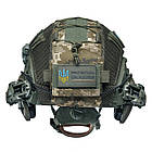 Шолом тактичний Fast TEAM WENDY Helmet NIJ IIIA + Навушники Walkers Razor Slim з чебурашкою + ліхтарик + кавер, фото 8