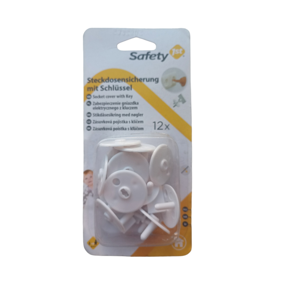 Safety Заглушка для розетки з ключем 12 шт., фото 1