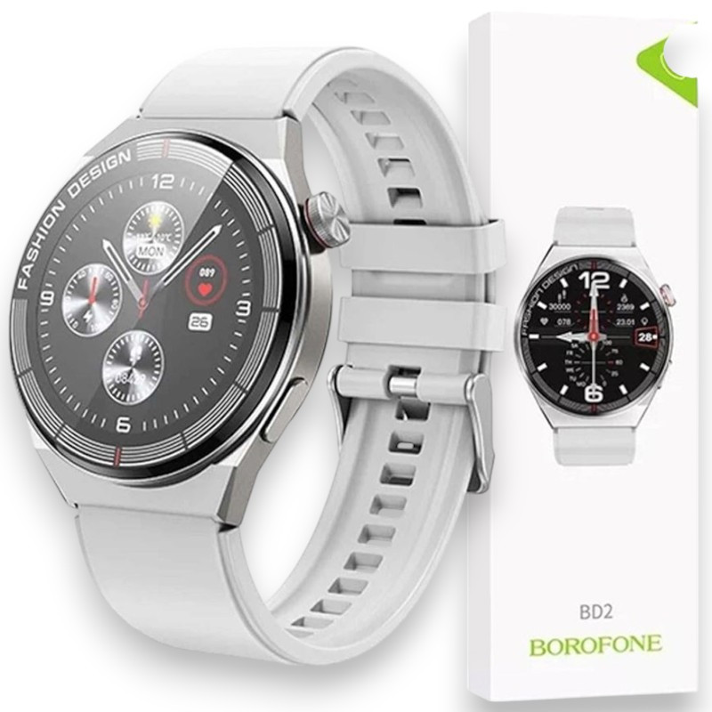 Смарт годинник Borofone BD2 Smart sports watch call version, для Android, iPhone розумний годинник з функцією дзвінка