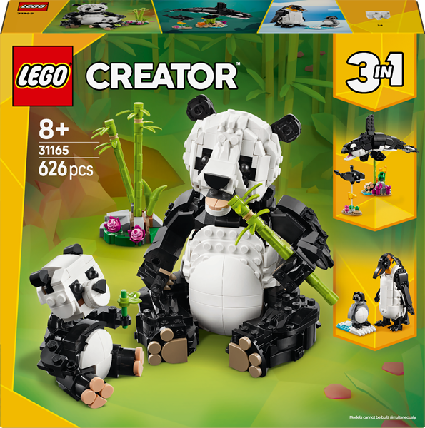 Конструктор LEGO Creator Дикі тварини: пандові 626 деталей (31165)