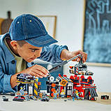 Конструктор LEGO City Свалка з автомобілями 871 деталь (60472), фото 9