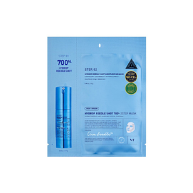 Зміцнювальна тканинна маска для обличчя VT Cosmetics Hydrop Reedle Shot 700hl 2-Step Mask