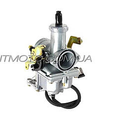 Карбюратор 4T CB/CG 200 PZ30 GEON ,LIFAN ,VIPER (прискорювальний насос, дросель під трос) KNG