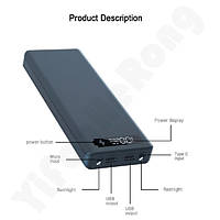 Корпус для Power Bank 10*18650, QuickCharge3, 6 болтів