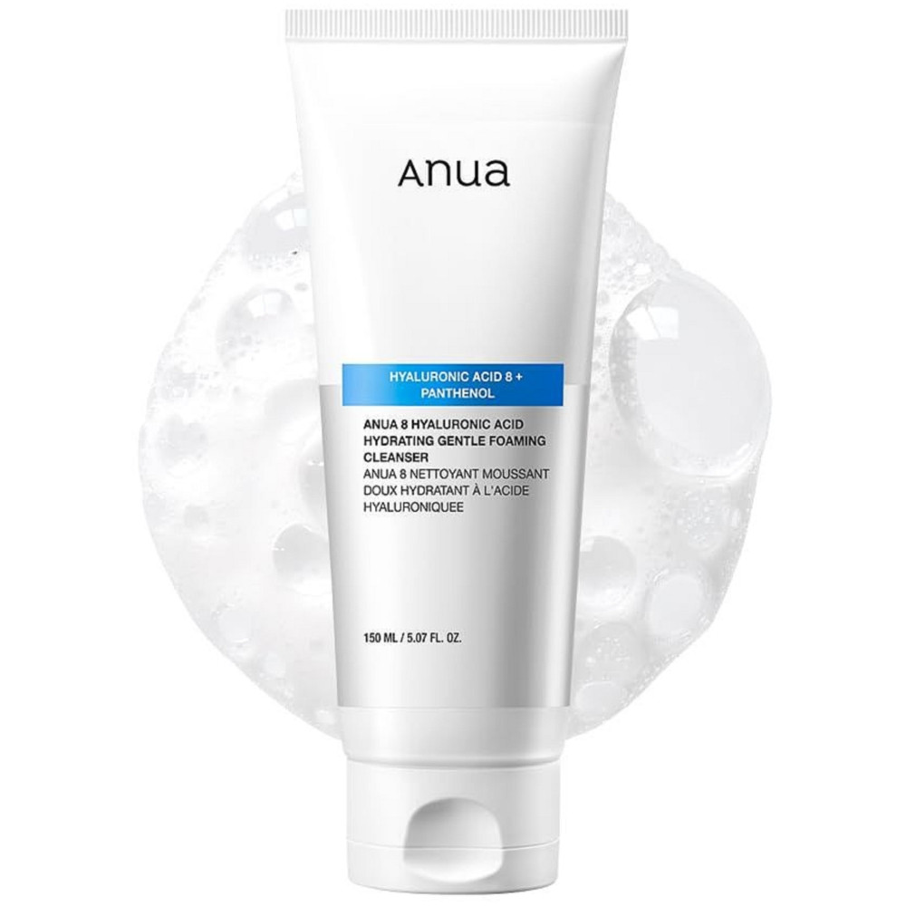 Пінка на основі гіалуронової кислоти Anua 8 Hyaluronic Acid Hydrating Gentle Foaming Cleanser 150 мл