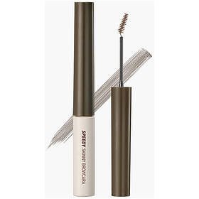 Туш для брів Peripera Speedy Skinny Browcara 03 Natural Brown 3 г