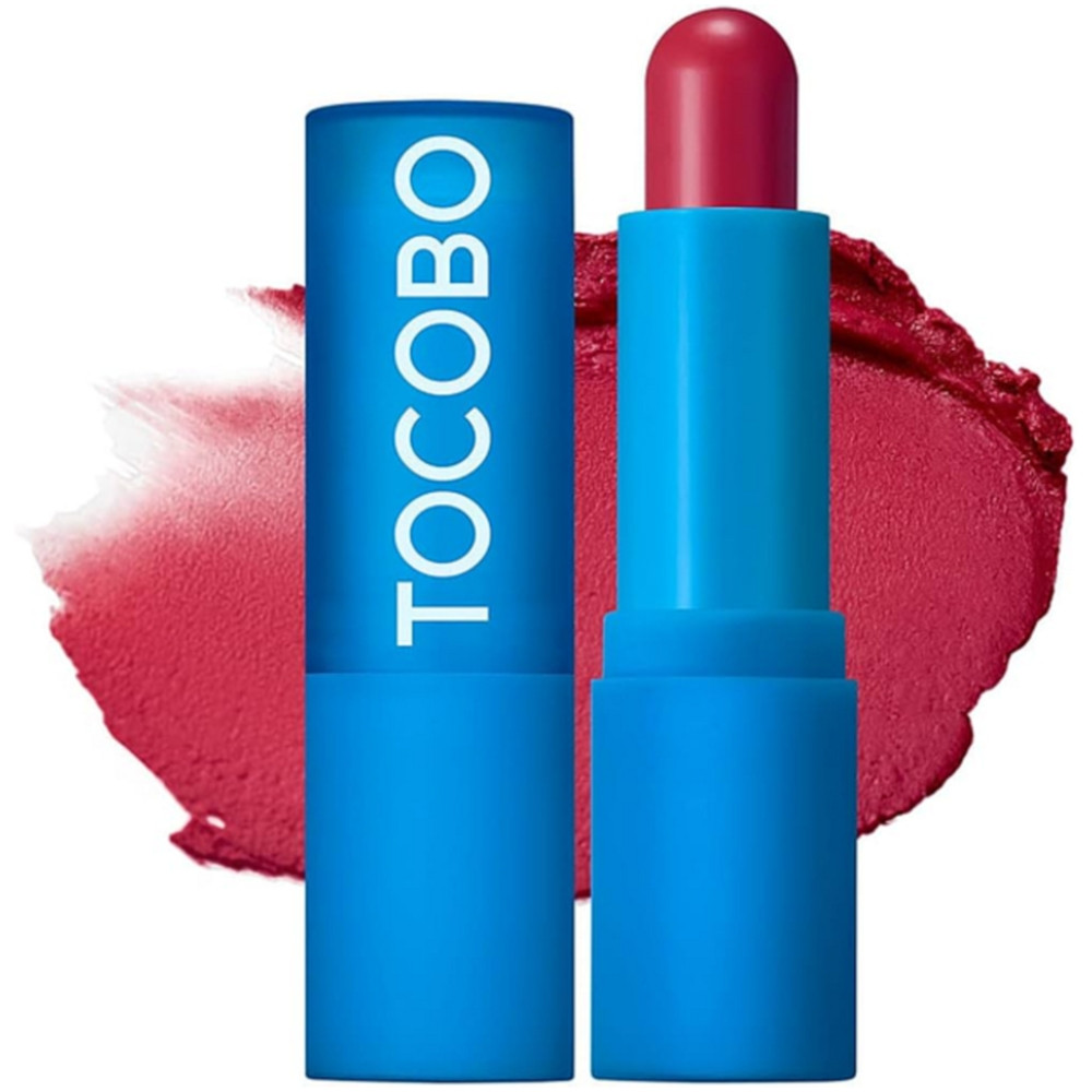 Вельветовий бальзам для губ Tocobo Powder Cream Lip Balm 031 Rose Burn 3.5 г, фото 1