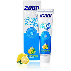 Зубна відбілююча паста 2080 Baking Soda Lemon Lime Blue Toothpaste 125 г