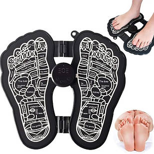 Масажер для ніг EMS Foot Massager імпульсний електричний
