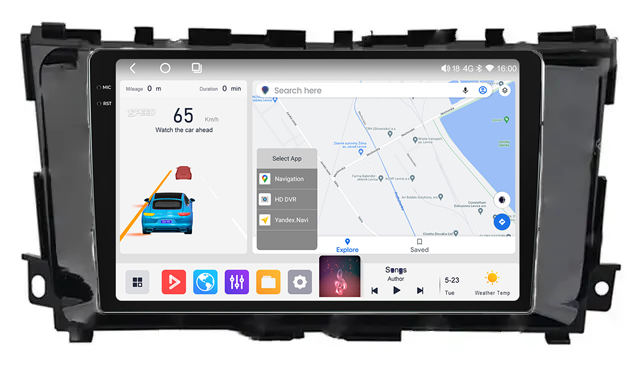 Штатная магнитола Mekede MS 2k Nissan Altima (2013-2017) CarPlay QleD