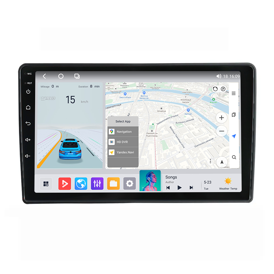 Штатна магнітола Mekede MS Volkswagen Golf 4 (1997-2004) QleD, фото 1