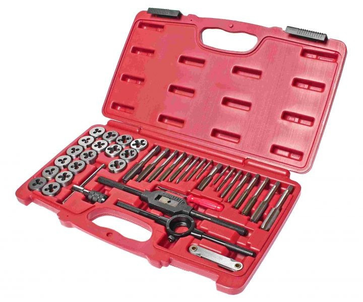 Набор метчиков и плашек 40 ед.(дюймовые размеры) 3432-IN JTC (ID ...