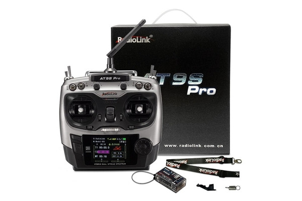 Апаратура управління авіа 10к Radiolink AT9S PRO з приймачем R9DS - 1 шт.