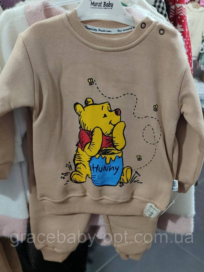Костюм 2 в 1 утеплений для хлопчика, 9/12,12/18 міс., No 00956, фото 1