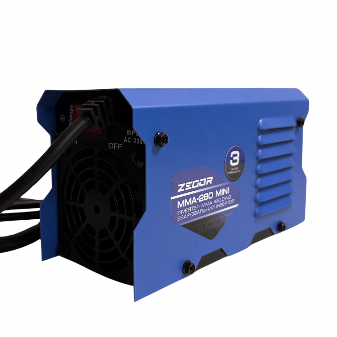 Зварювальний апарат інверторний Zegor MMA-280 MINI