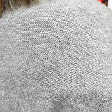 Трикотажне сіре плаття комір хомут Польща, фото 6