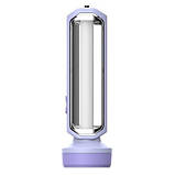 Ліхтар ручний акумуляторний Horoz WEAH 3W світлодіодний світильник LED на два режими освітлення 3+8W та 8000-12000 Кельвін, фото 10