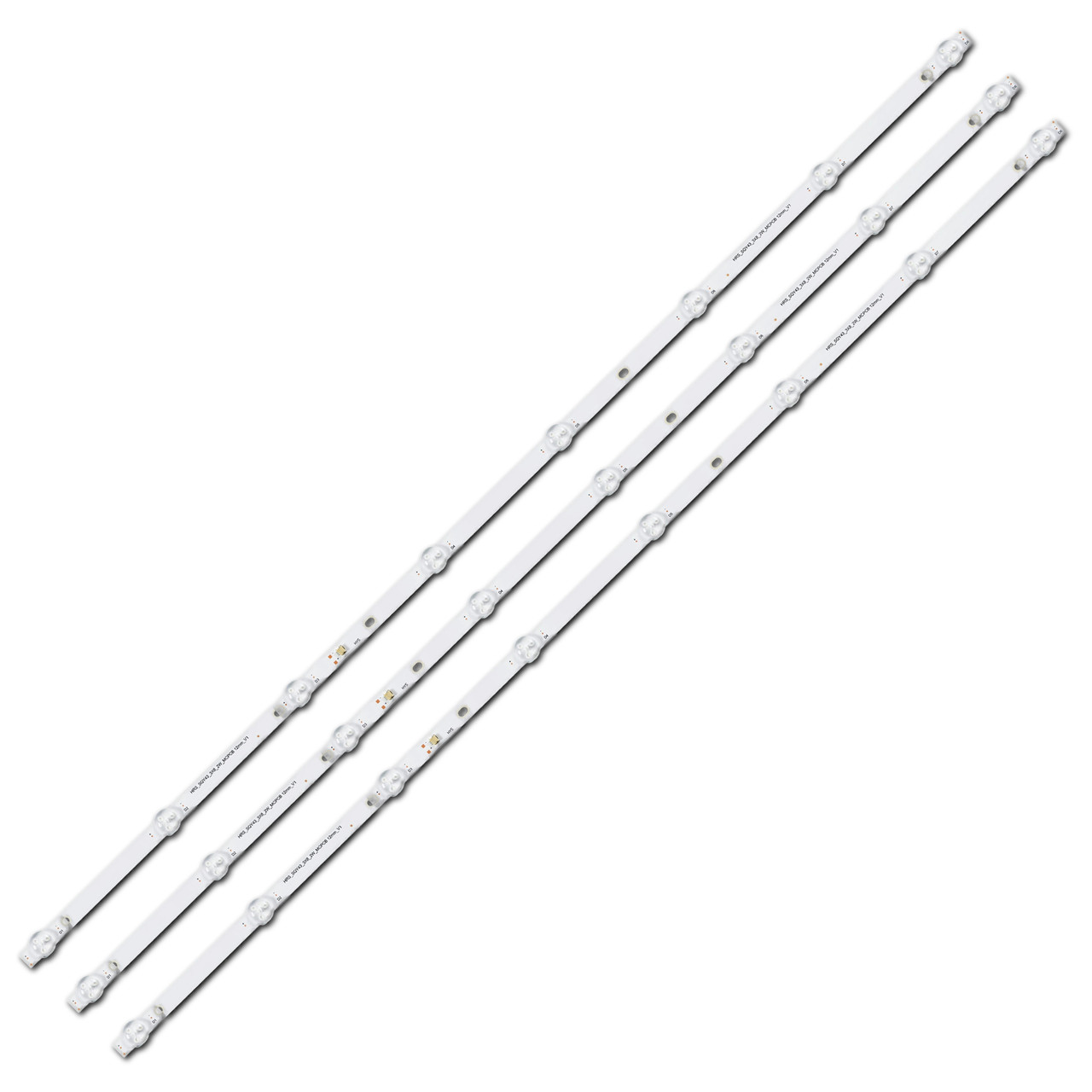 LED підсвітка 43" HRS_SQY43_3X8_2W_MCPCB 1 планка