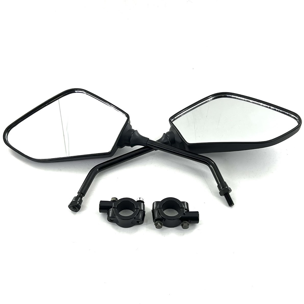 Дзеркала мотоцикла квадроцикла універсальні з крепленням 22 мм, фото 1