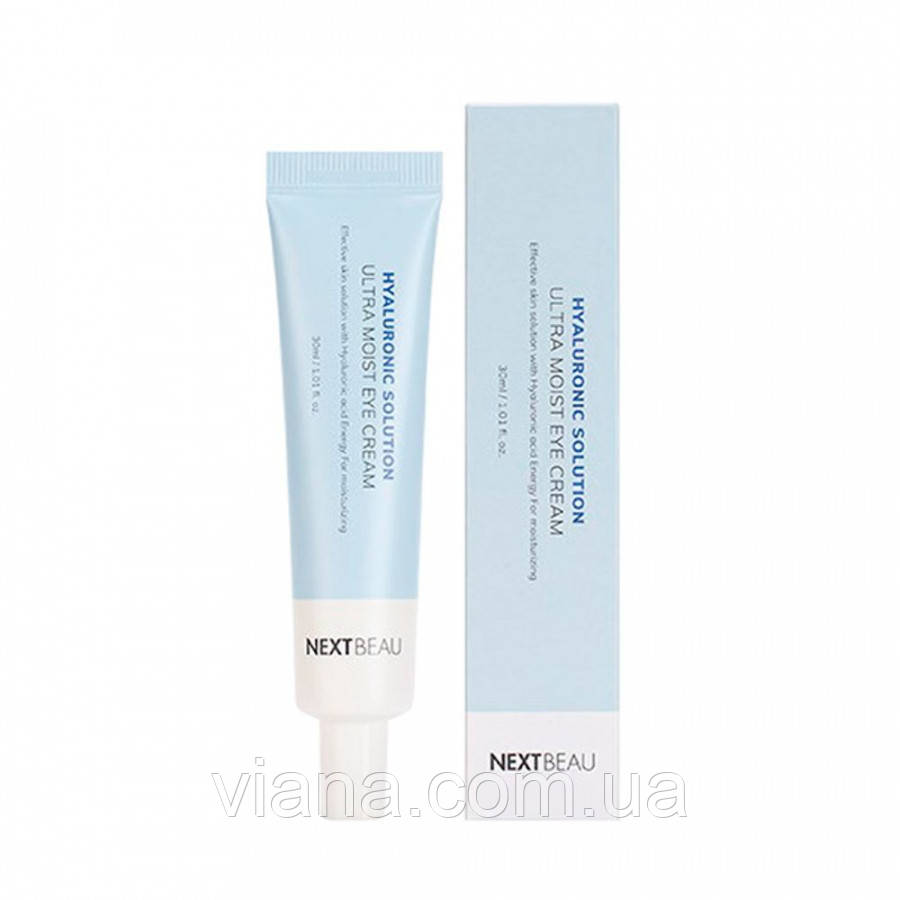 Крем для шкіри навколо очей зволожуючий Nextbeau Hyaluronic Moist Eye Cream 30 мл